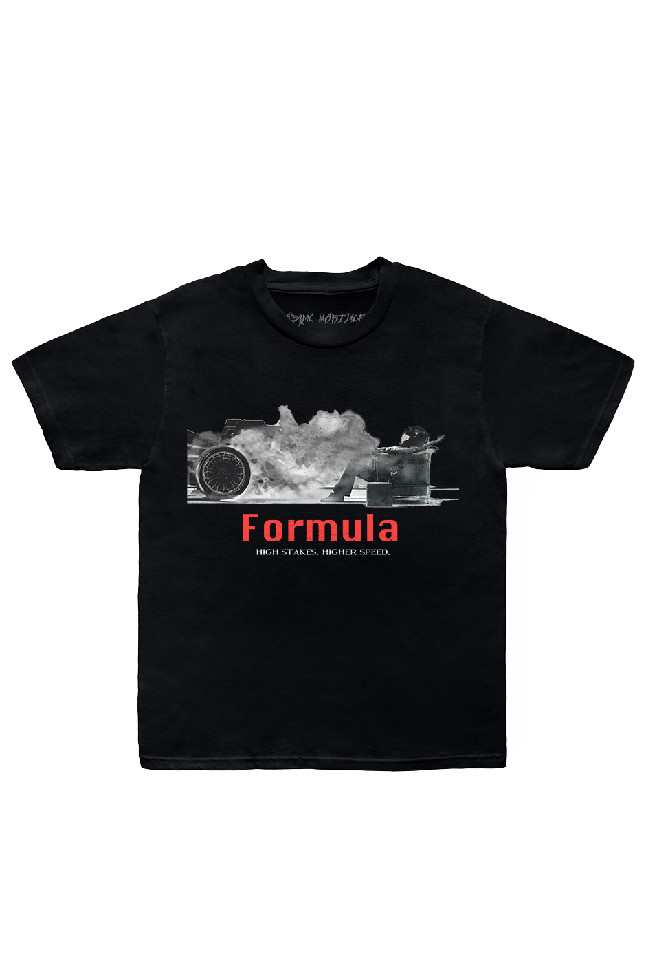 F1 Burnout T-Shirt Black